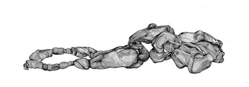 Nu de Georges, 14 × 39 cm, 1982