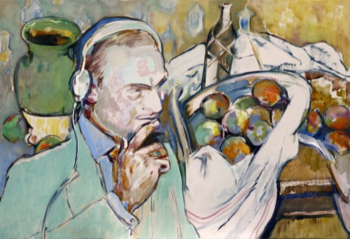 Guided Tour Cézanne, 73 × 103 cm, 2013