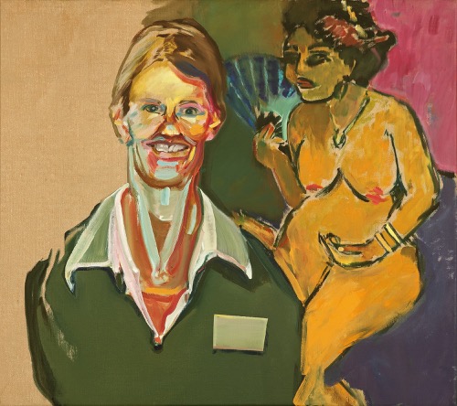 Kunsthistorikerin, 71 × 80 cm, 2014