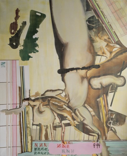 Schlüsselpanik, 260 × 204 cm, 2020